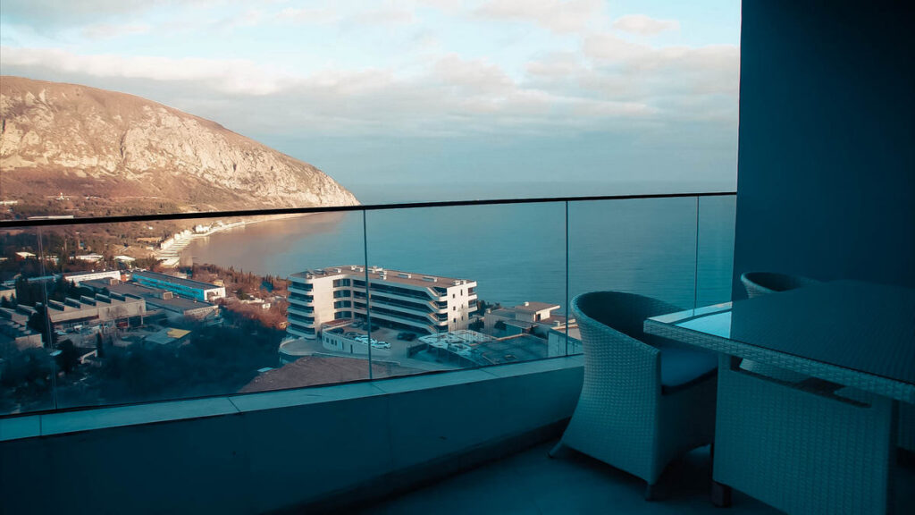 Апартаменты 2-местный 2-комнатный с видом на море 