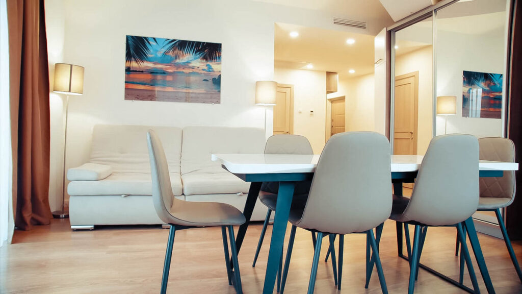 Апартаменты 2-местный 2-комнатный с видом на море 